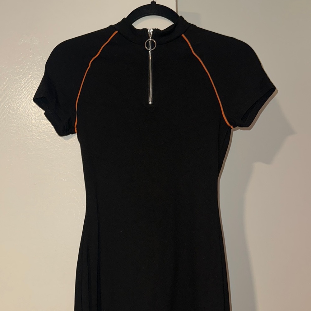 Black tight h&m dress